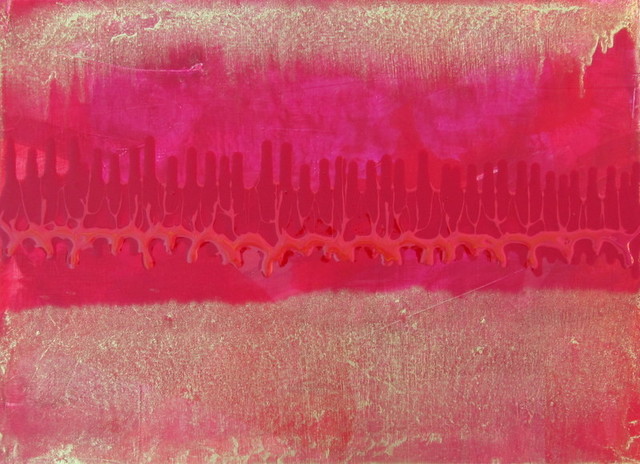 Color Saturation Series "Cranberry", 18x24