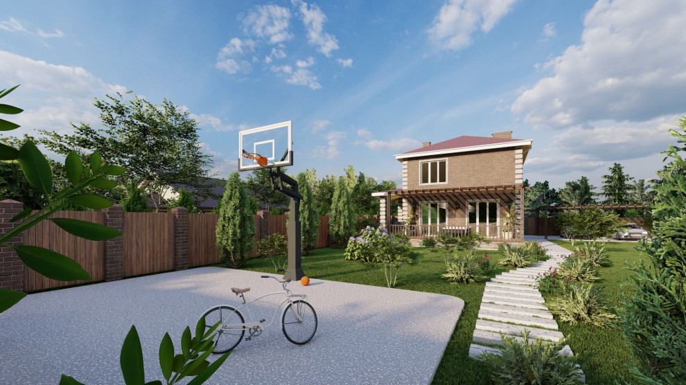 Двухэтажный дом 220 квм