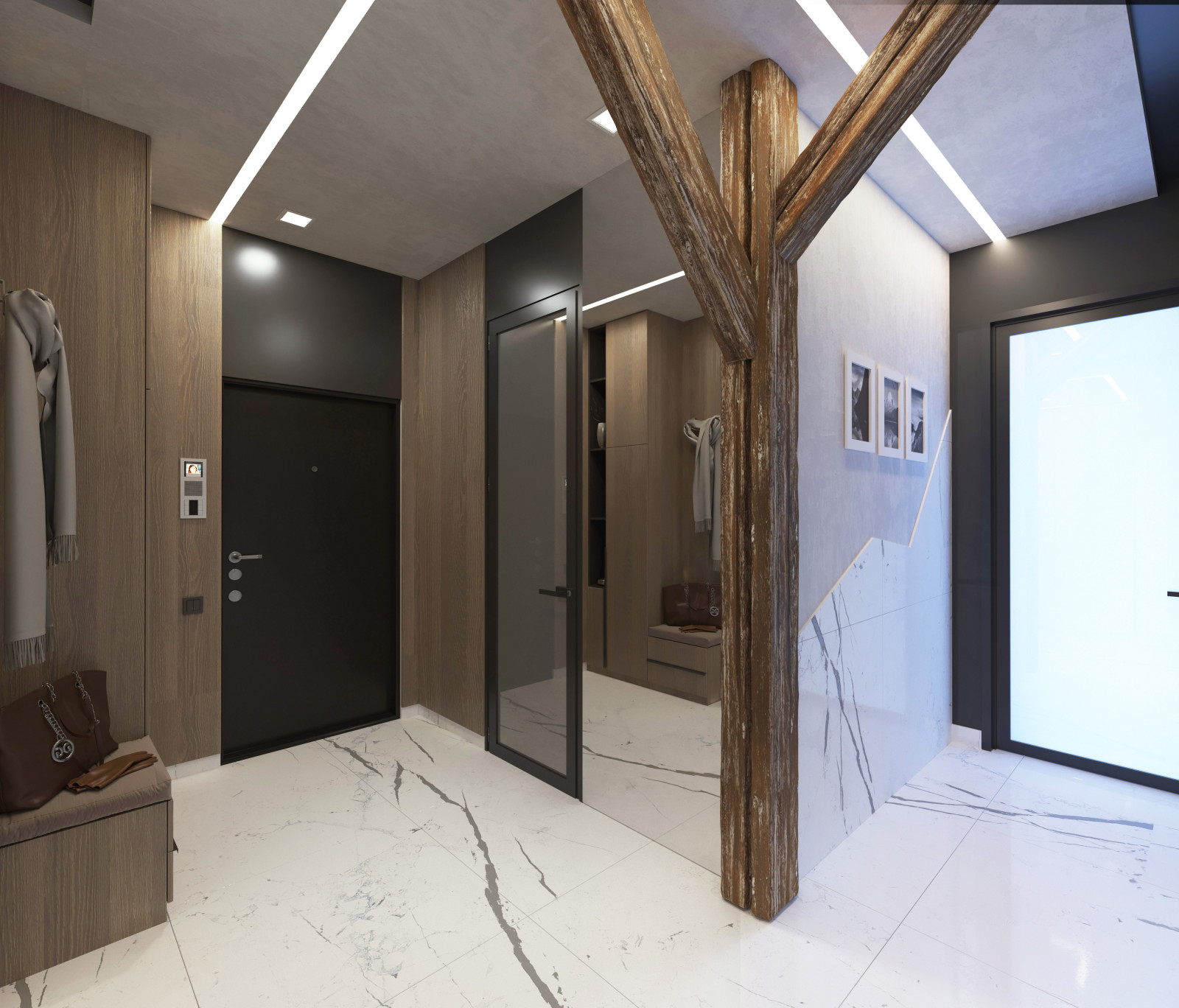 Интерьер квартиры ЖК "ЭВОЛЮЦИЯ", Новосибирск