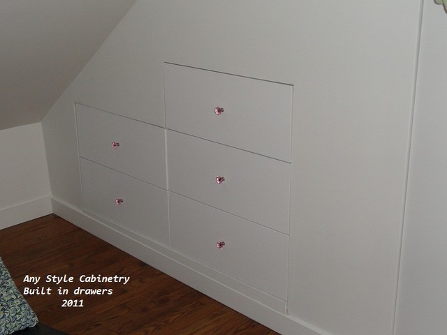Built In Drawers Traditional Bedroom Chicago By Any