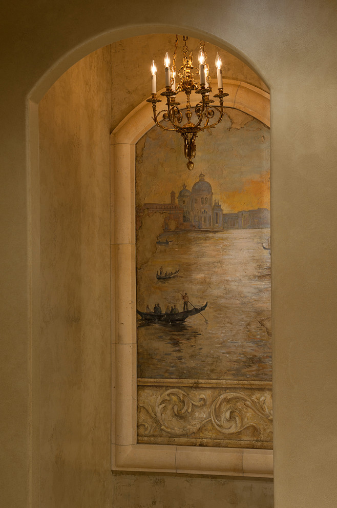 Design ideas for a mediterranean hallway in Other.