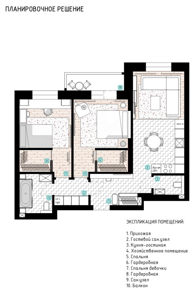 Квартира ЖК Фестивальный Парк