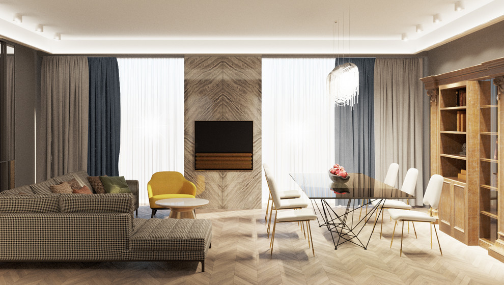 Концепция интерьеров в ЖК Ред Сайд