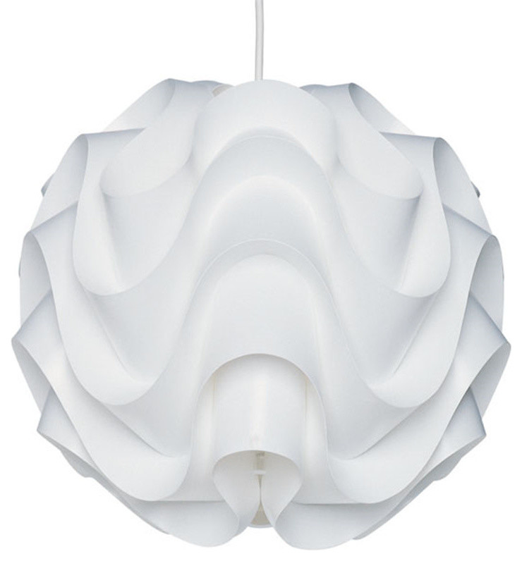 Akari Wave Hanging Pendant Lamp - Contemporary - Pendant Lighting - by ...