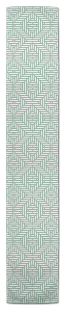Aztec Line Pattern 16x90 Cotton Twill Runner