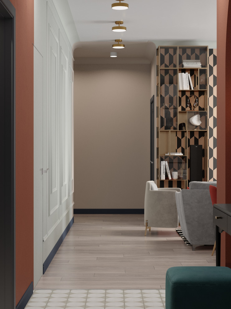 Квартира с ярким характером 120м2