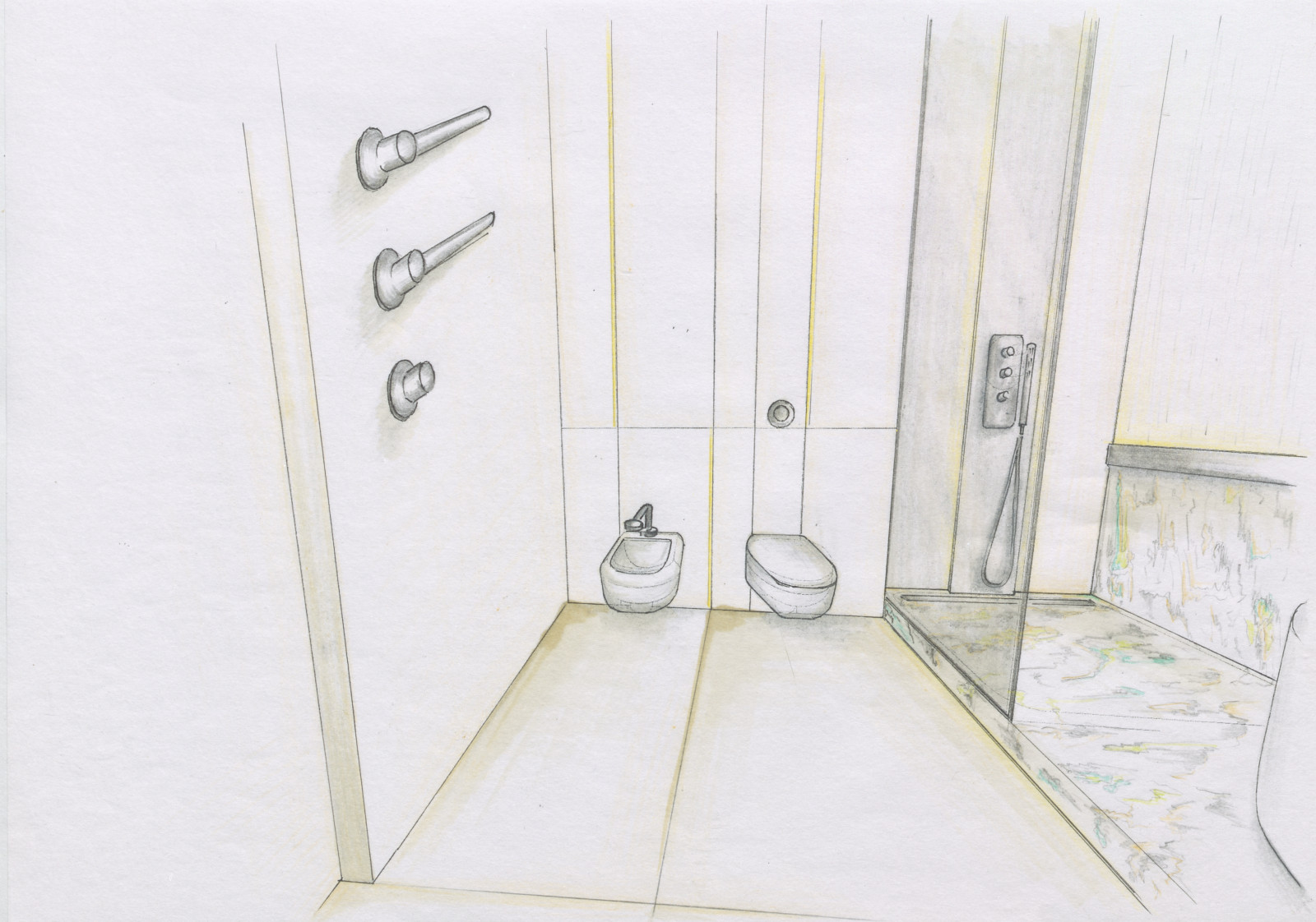 Secret Place. Эскизный проект (ручная подача)