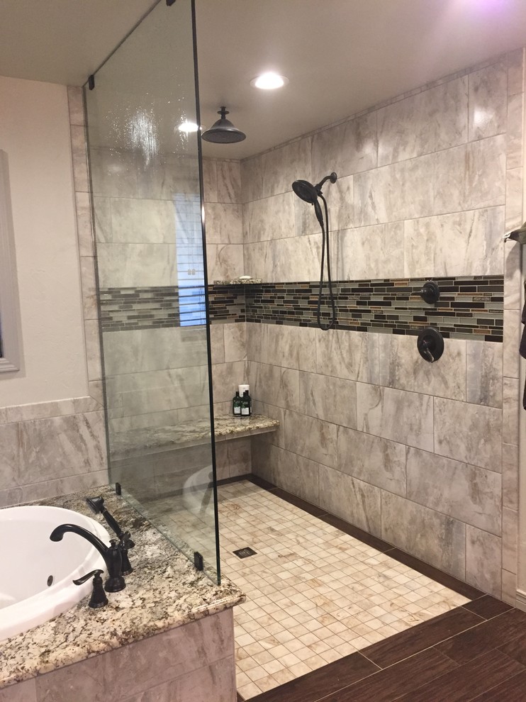 Midcentury ModernMaster BathNorman Bathroom Oklahoma City by