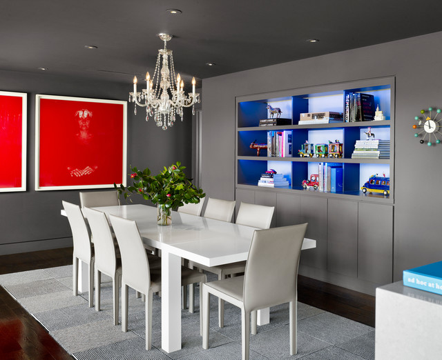 Contemporary Dining Room contemporaneo-comedor