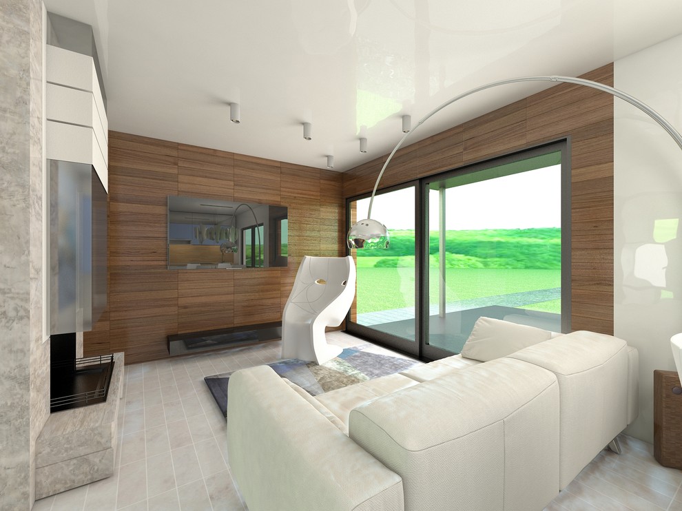 Дом "Куб" в стиле минимализм.