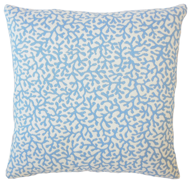 Draven Nautical Down Filled Throw Pillow Baltic Beach Style