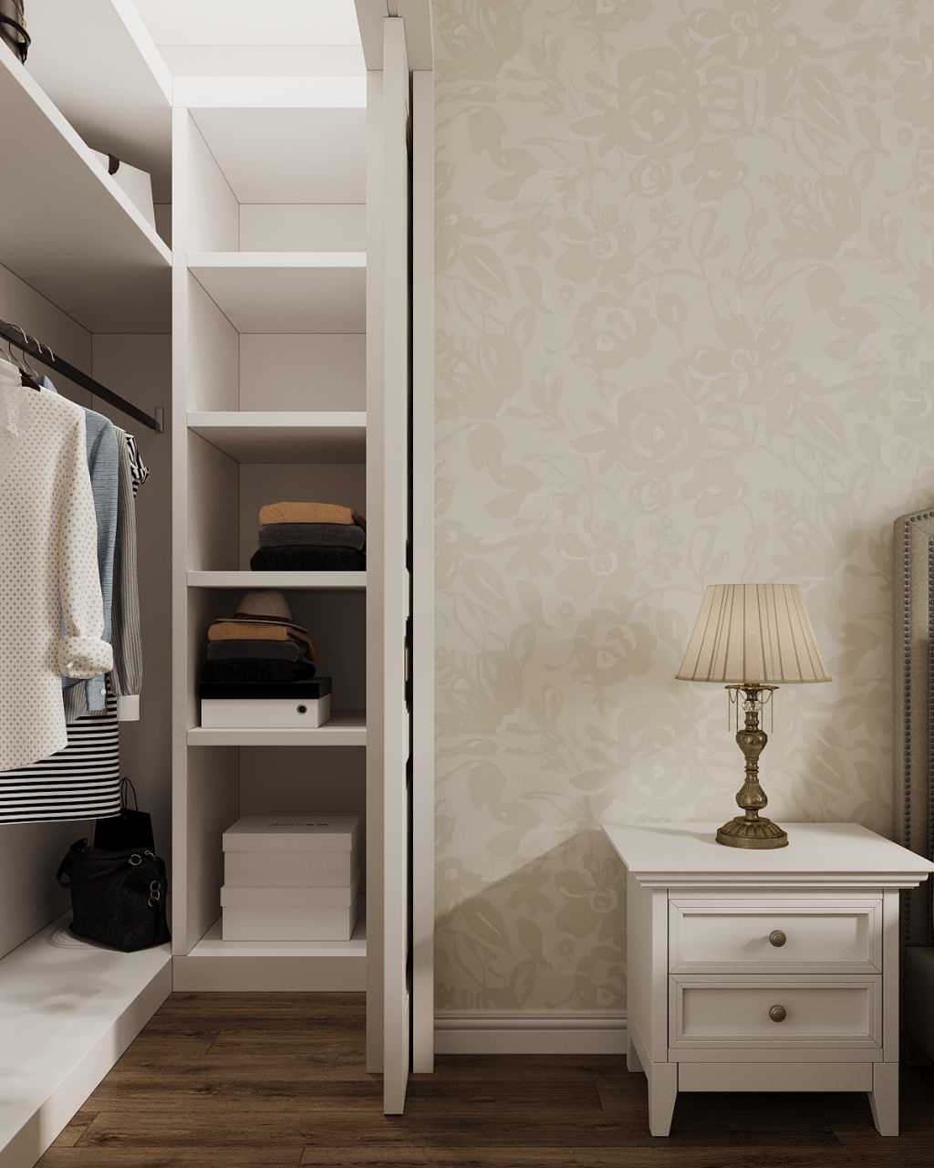 Дизайн-проект квартиры в "Сталинке" в классическом стиле