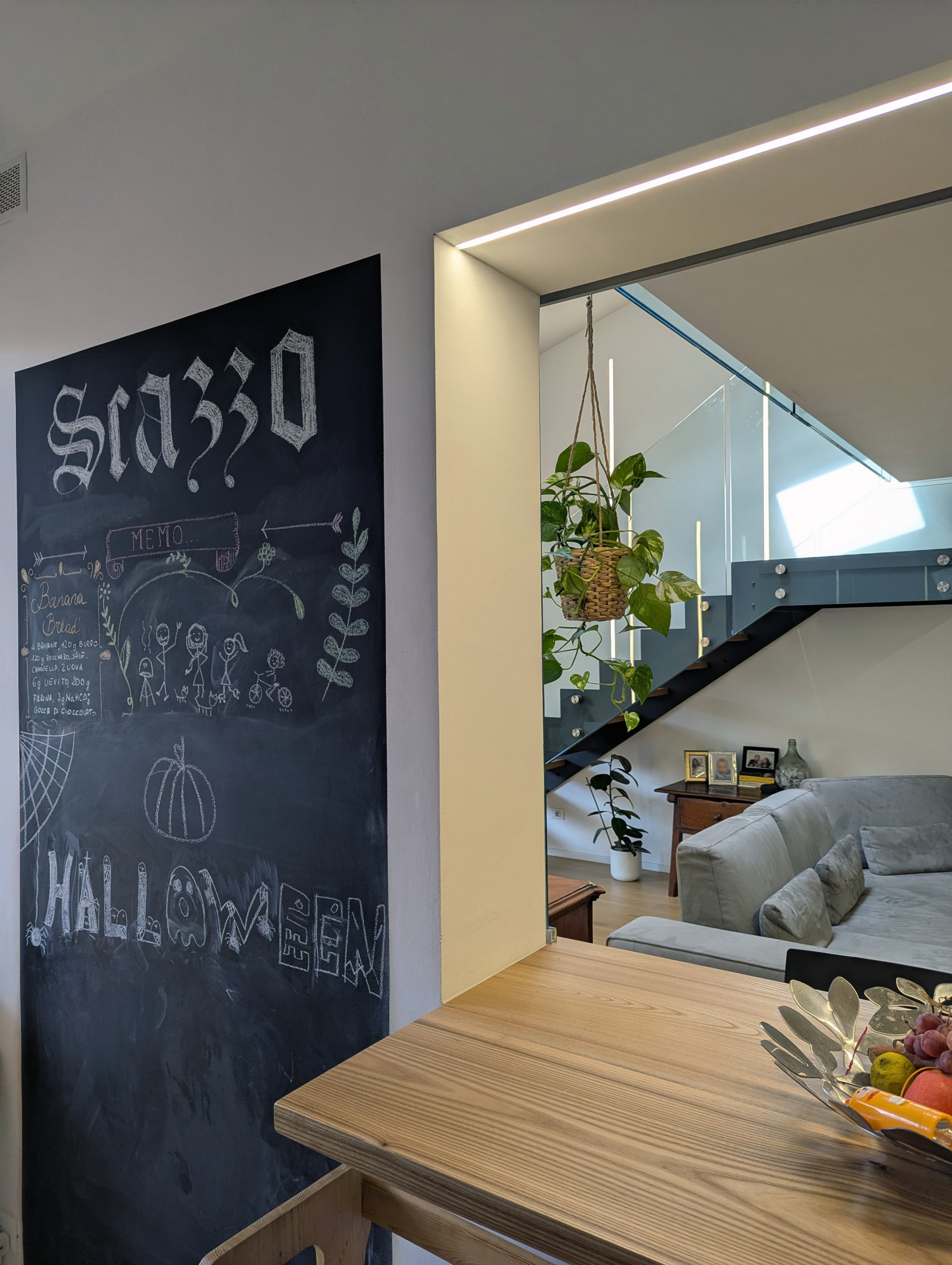 DUPLEX CON DOPPIA ALTEZZA -zona giorno