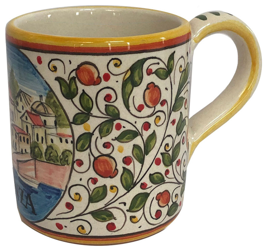 Italian Cramic Coffee Cup, Ponza