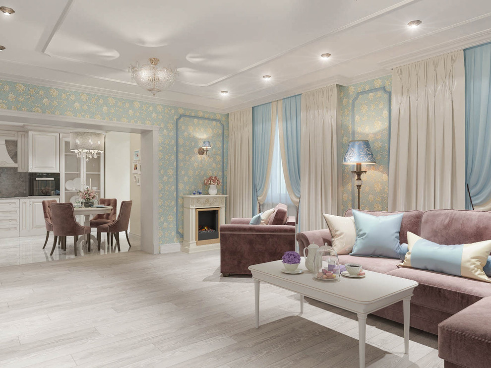 Квартира в легкой классике