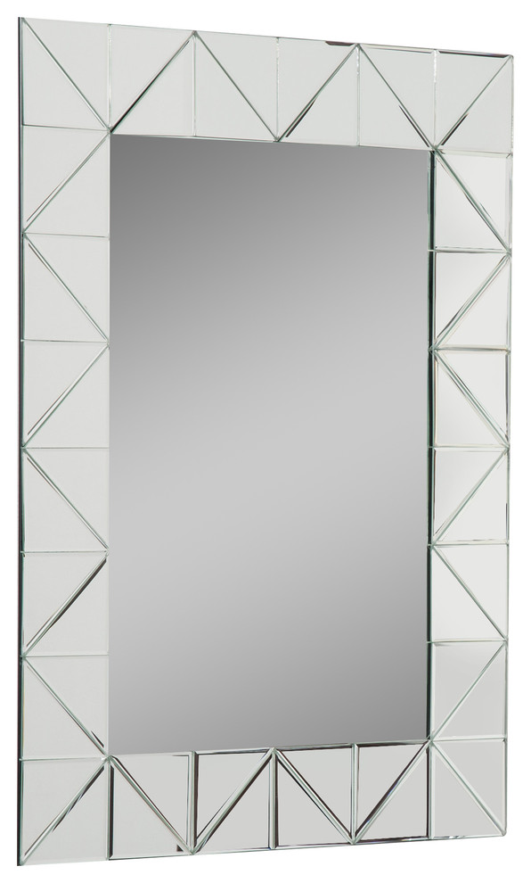 Miami Modern Bathroom Mirror Contemporary Bathroom Mirrors by