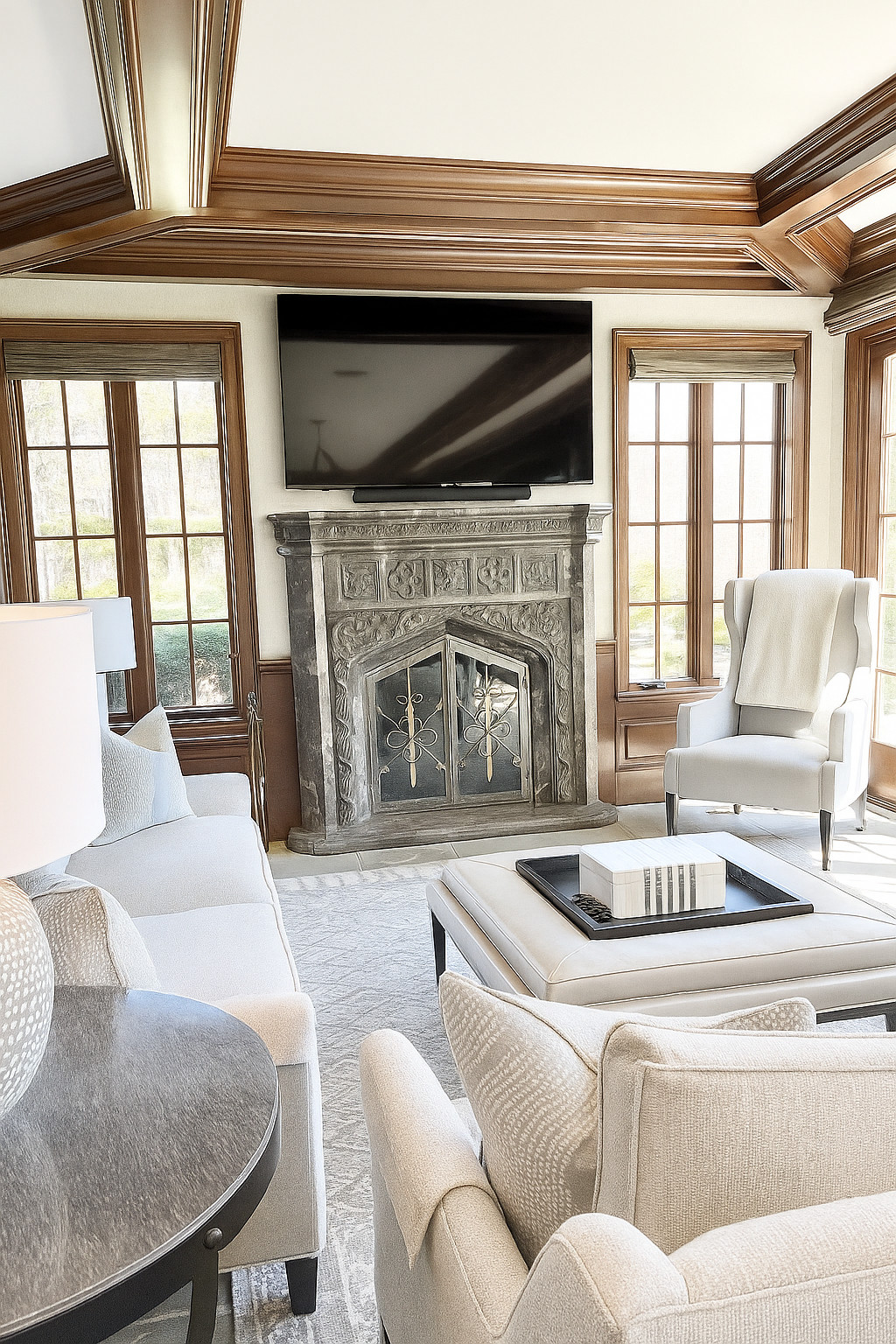 Lake Minnetonka Residence - Pub Sitting Room