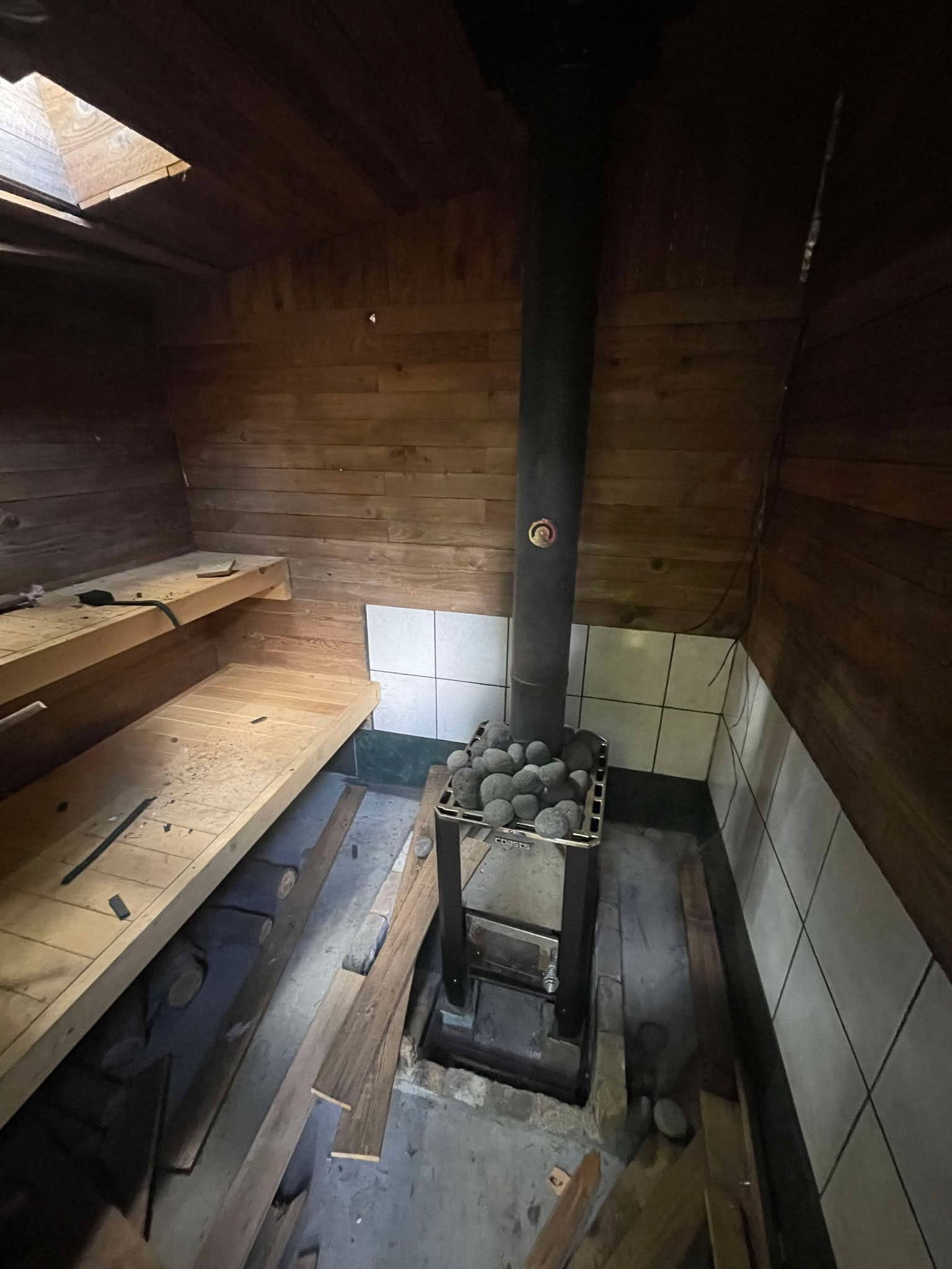 Sauna Interior Restoration