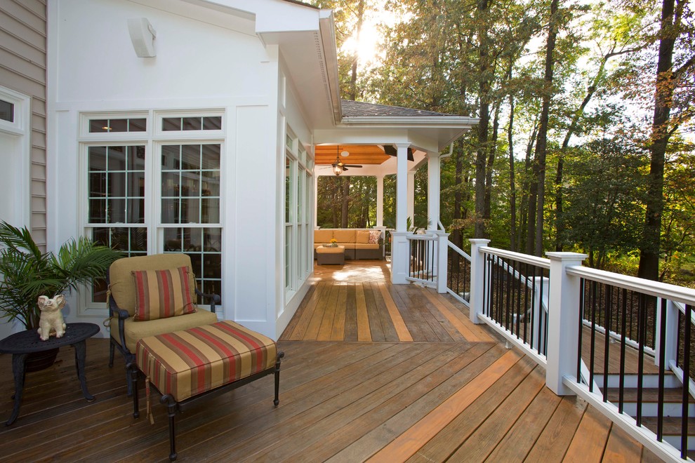 Traditional deck in DC Metro.