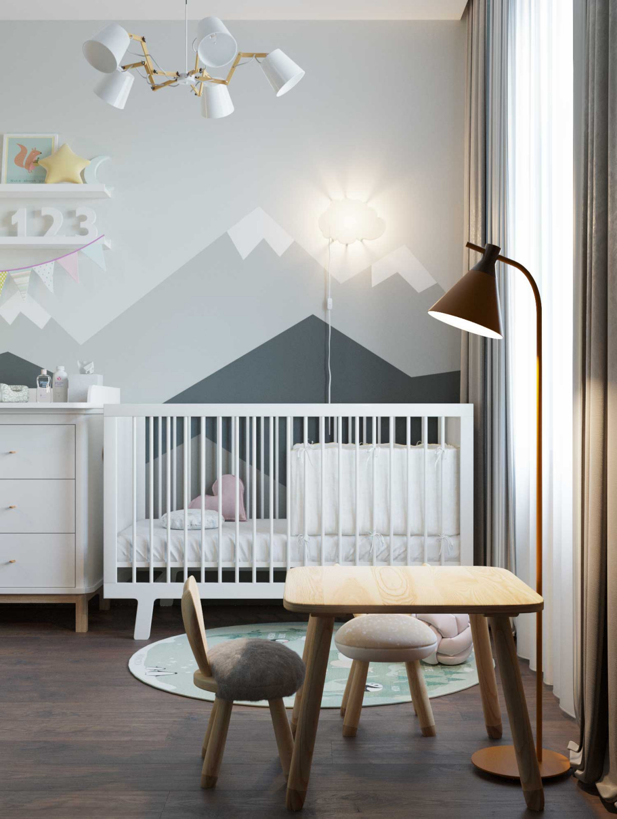 Интерьер таунхауса п. Березки Новолуговое