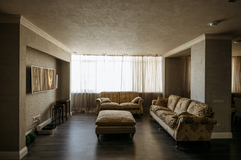 Квартира в стиле лофт (с элементами классики)