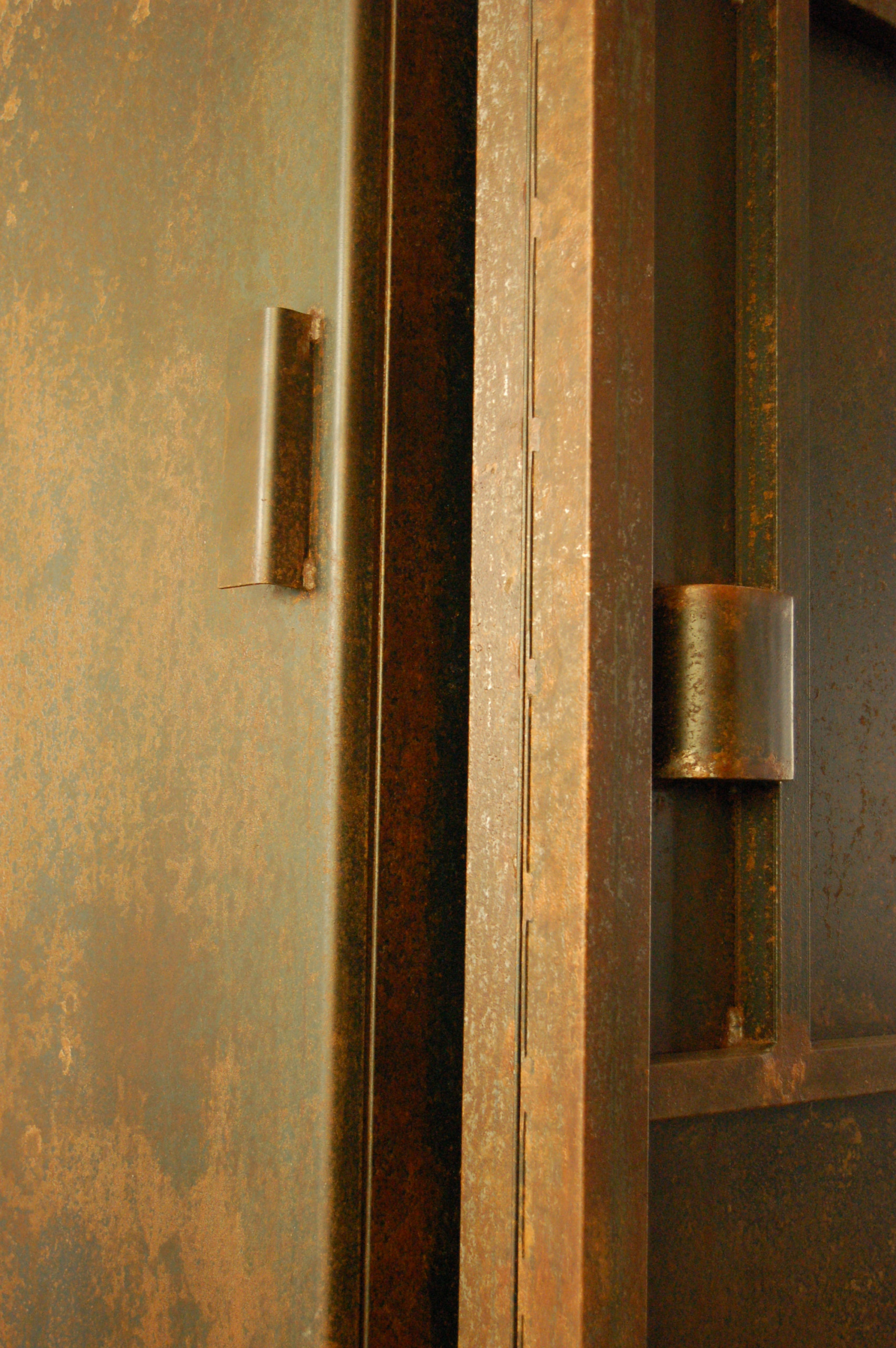 Detalle de la cerrajería. Portón.