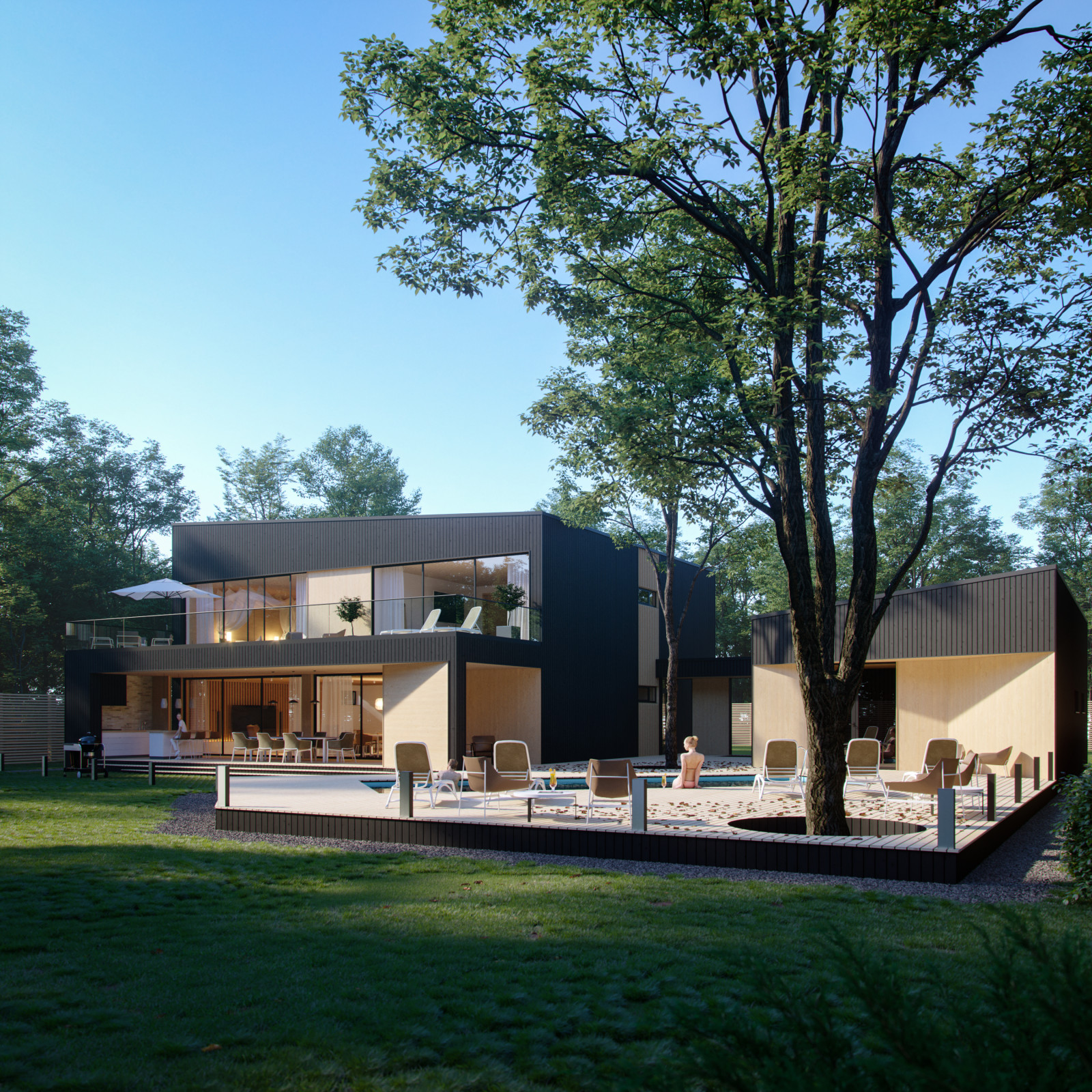 Частный жилой дом в пригороде Ставрополя