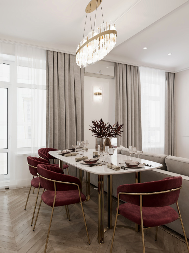 Столичный, 3х комнатный дом, классика с элементами Арт Деко