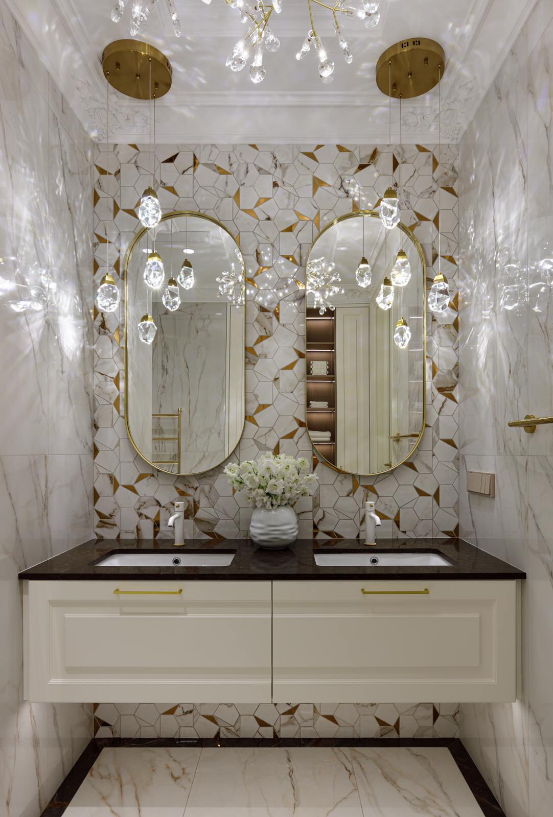 Дизайн-проект квартиры 139 м2 в ЖК "Spires"