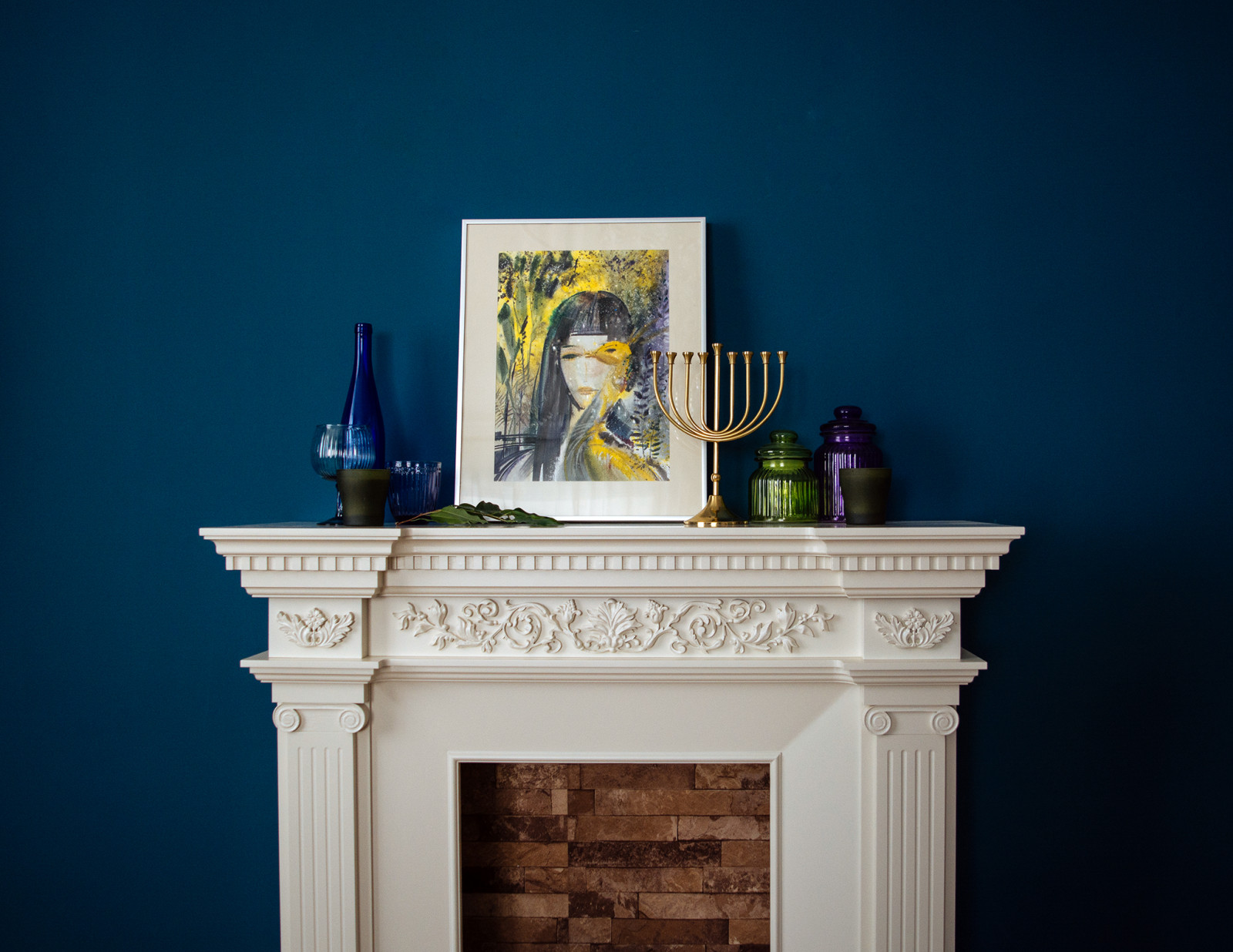 Декор "Синяя комната"