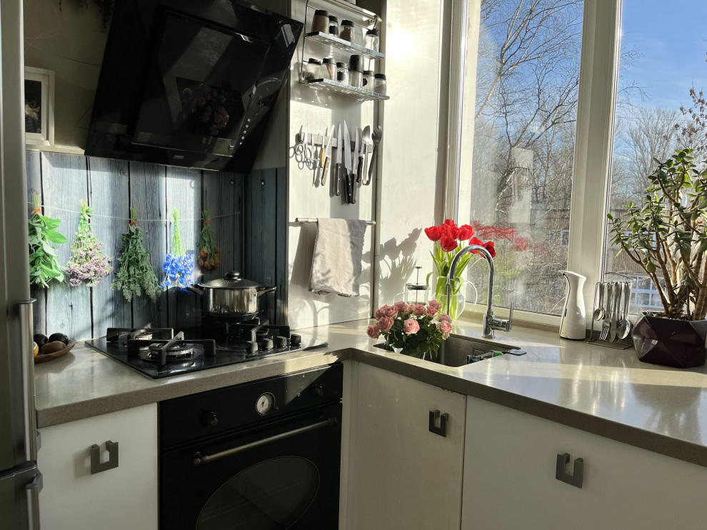 Уютная кухня 6 кв метров