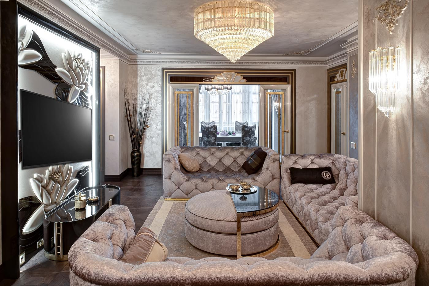 Жилая квартира в Москве.