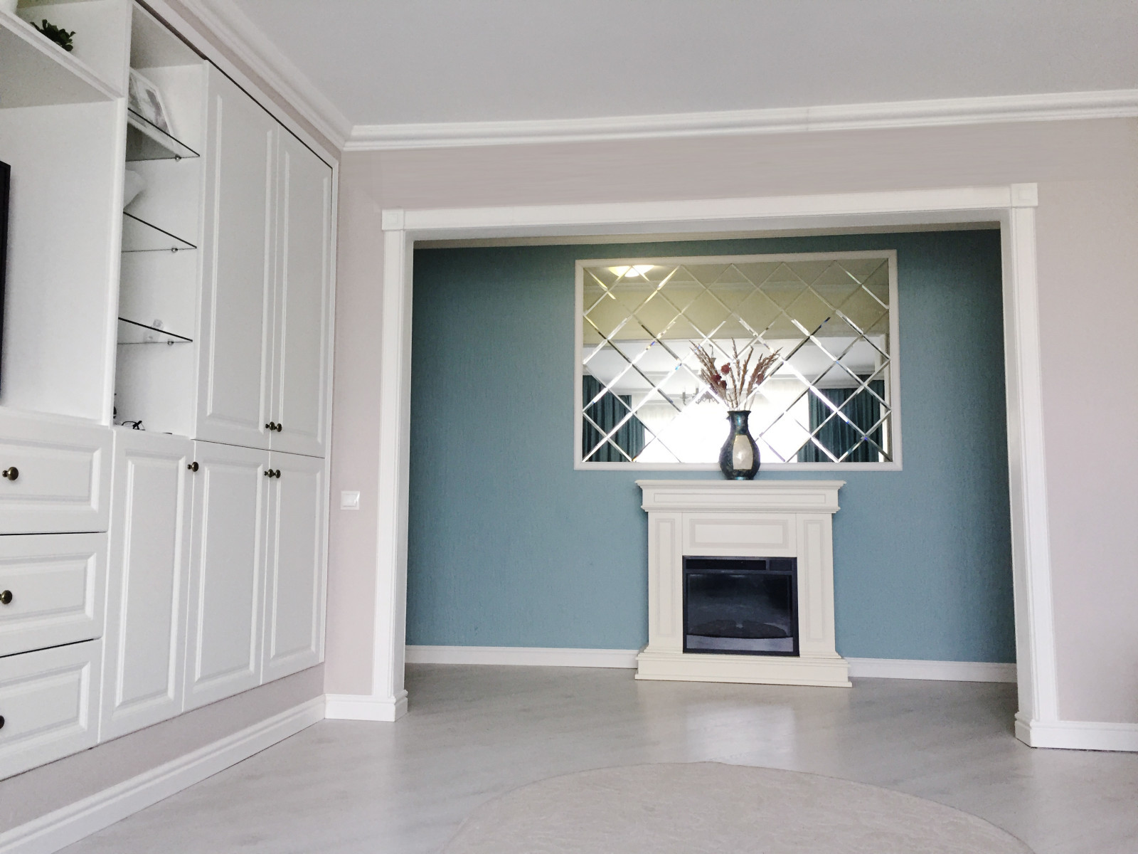 Квартира с камином