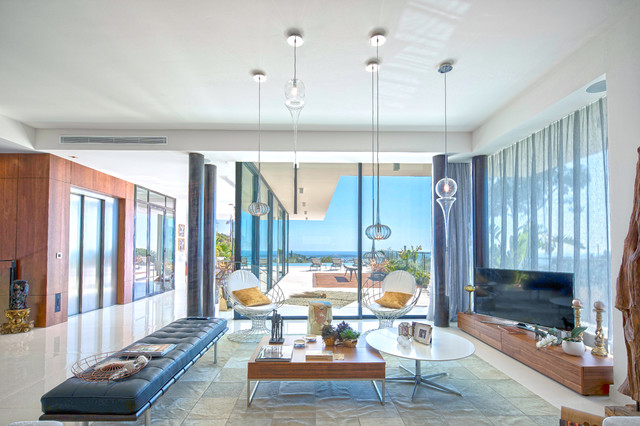 Salon contemporary-vardagsrum