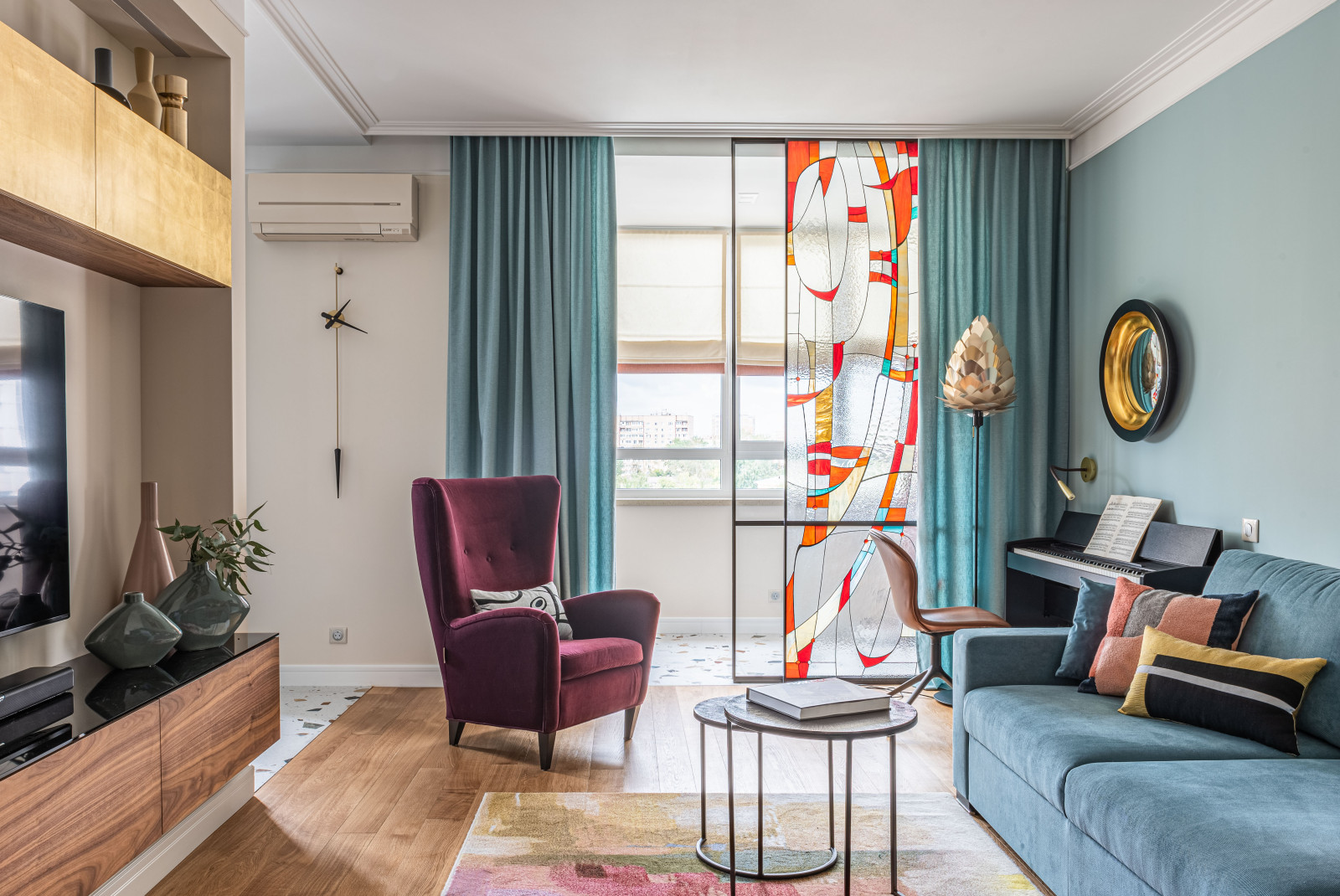 Цветная квартира в ЖК "Прайм Тайм"