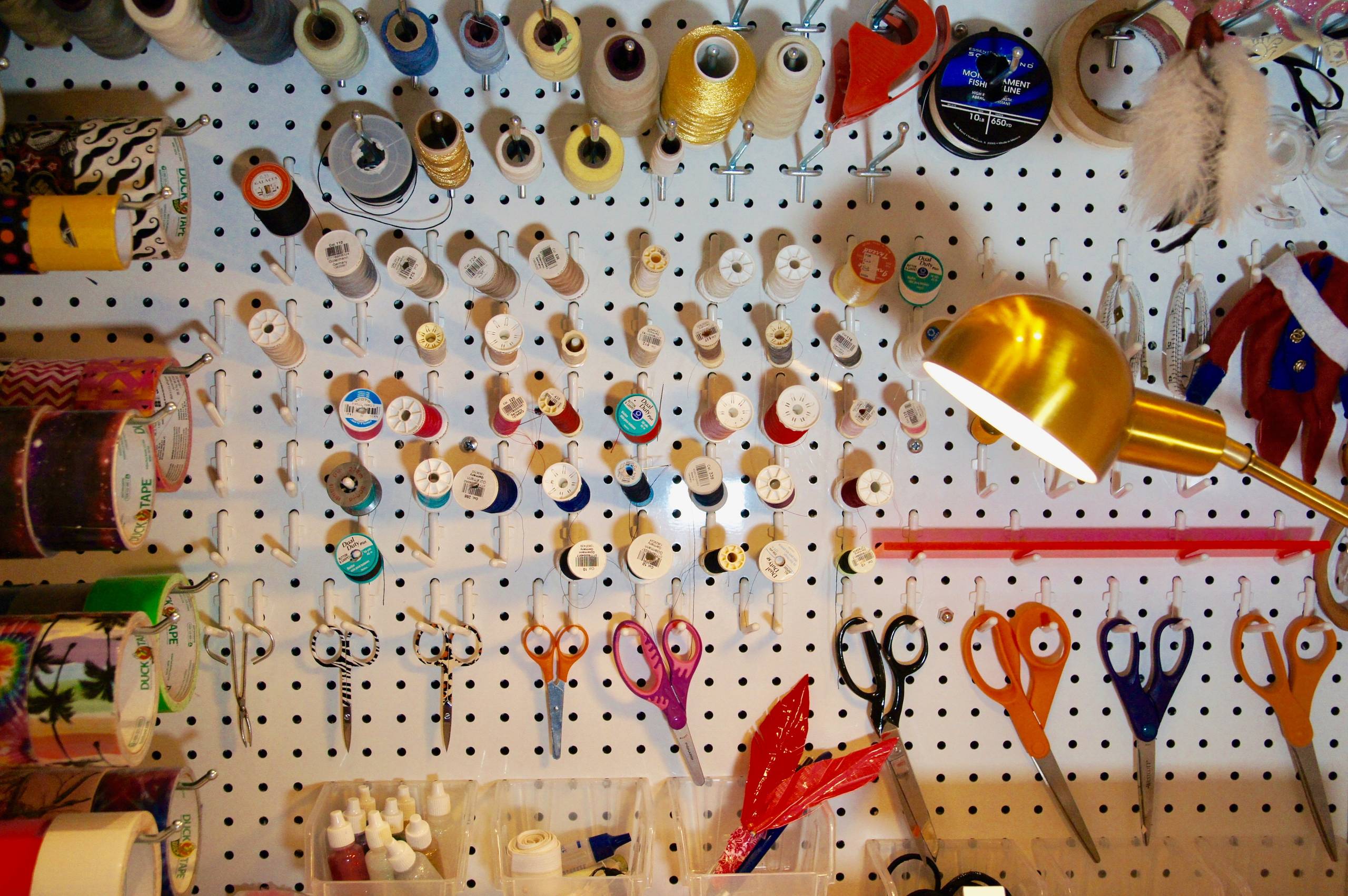hide Closet Collection【美品】 Room of the Day: Cluttered Closet Becomes Tween's Sewing Nook