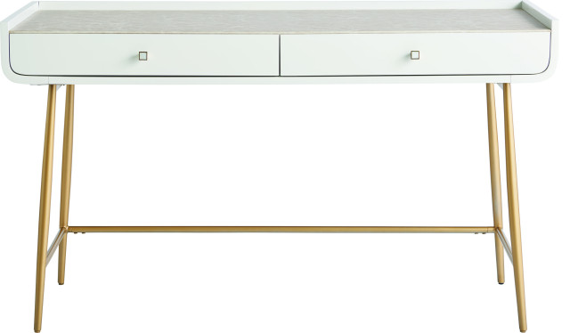 Allure Vanity Desk - Midcentury - Bedroom & Makeup Vanities - by 