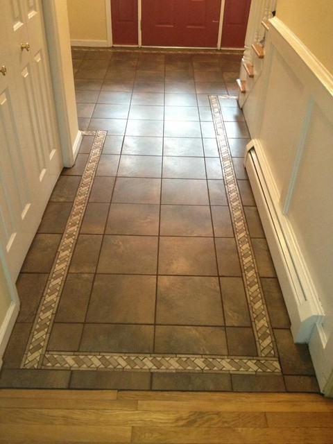 Tile work entry