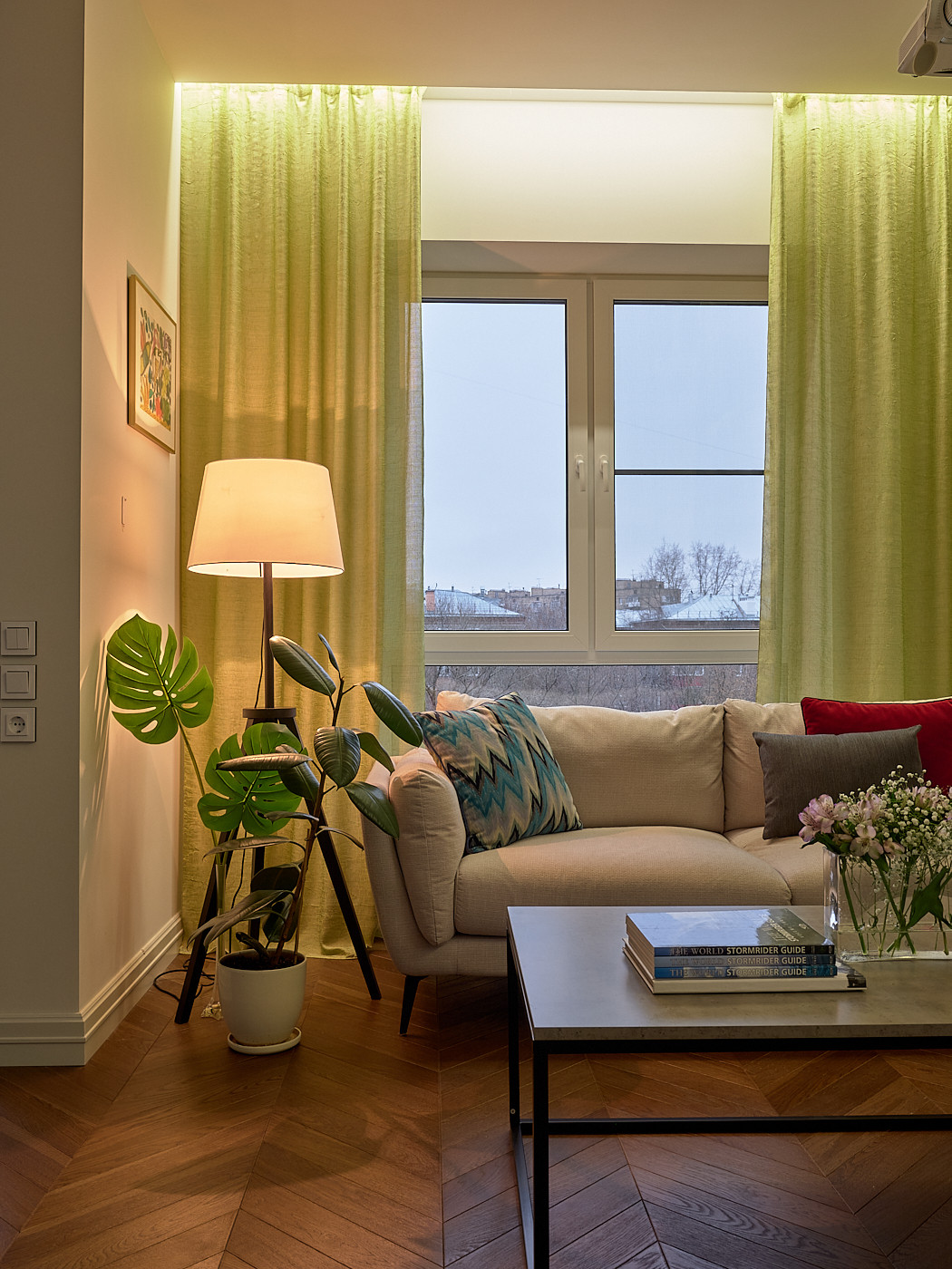 Воздушная и легкая квартира