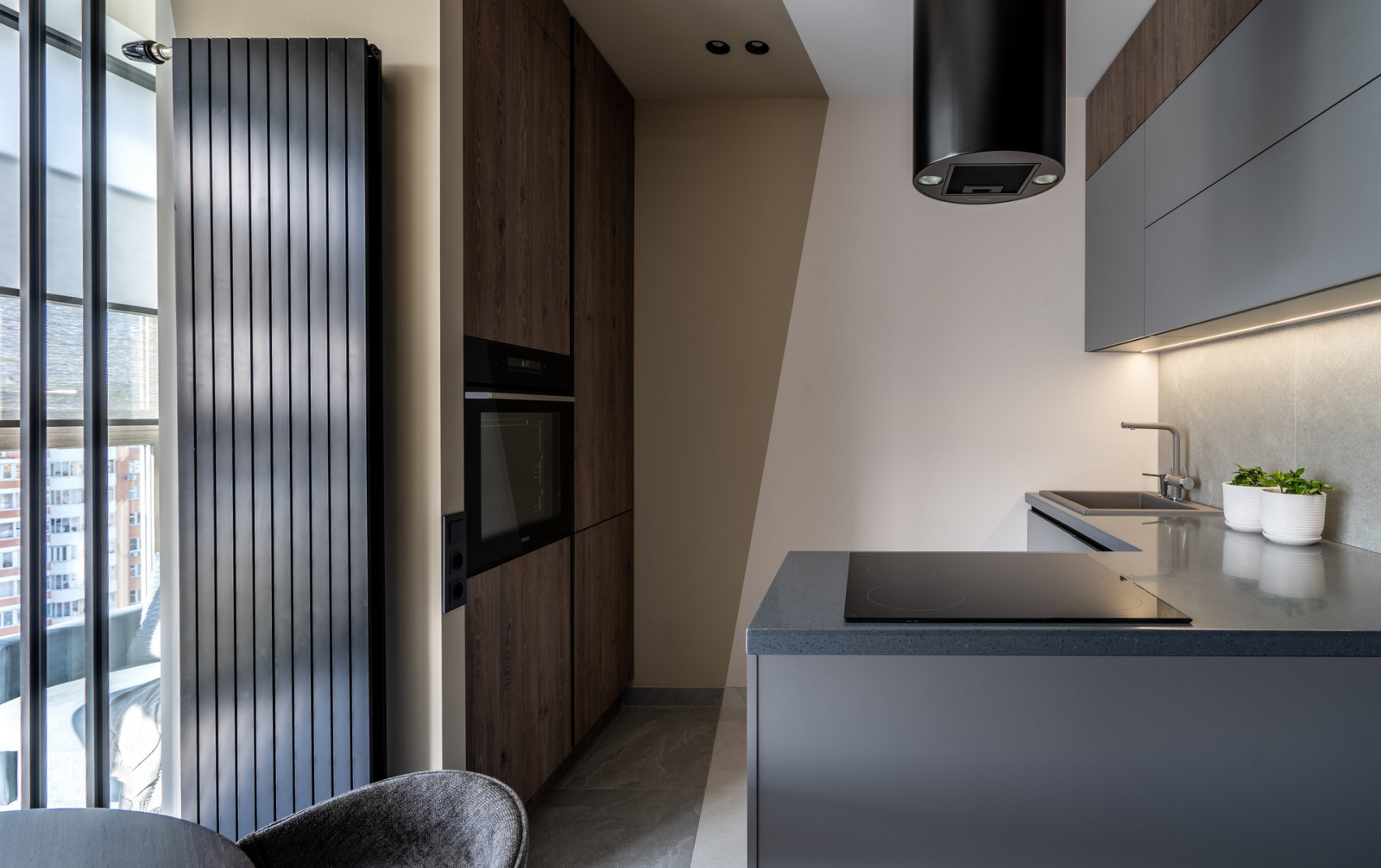 Пятиугольная кухня