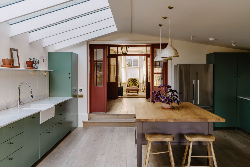 Elderfield Road Rustic Kitchen London by BetterPAD Houzz