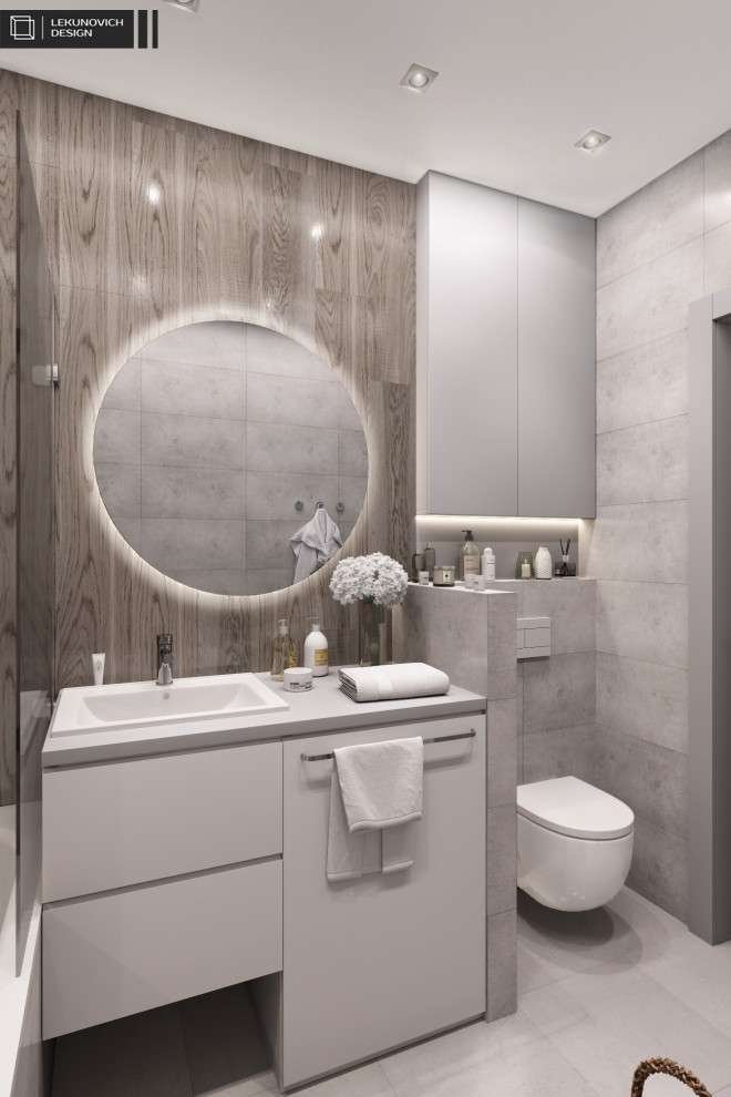 Дизайн проект в ЖК "Минск Мир" г. Минск - 44 м2