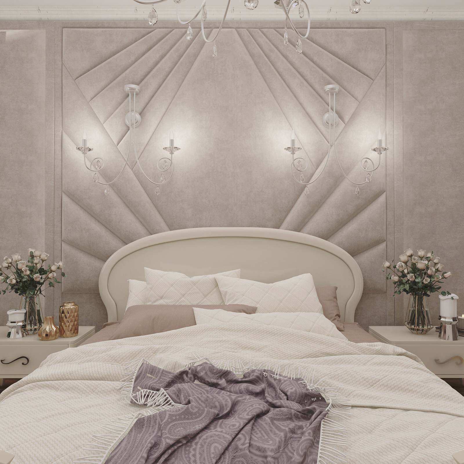 Проект. Интерьер квартиры. Неоклассика (180 кв м)