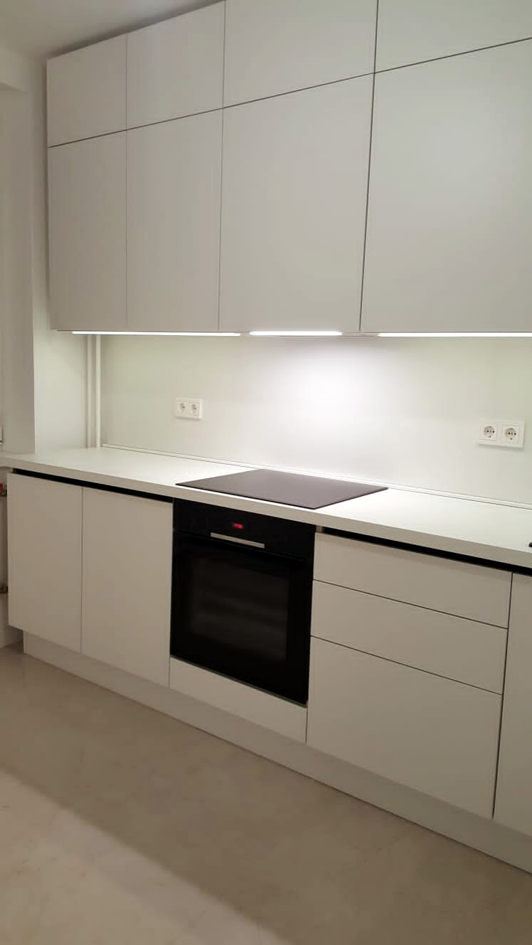 Угловая кухня "PROFILO bianco"