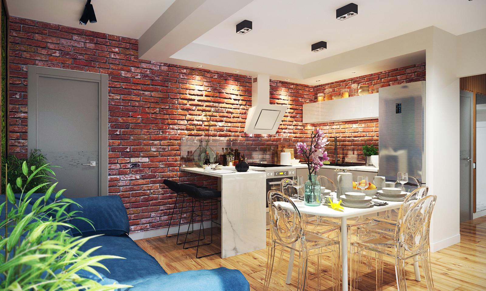 Дизайн-проект в современном стиле