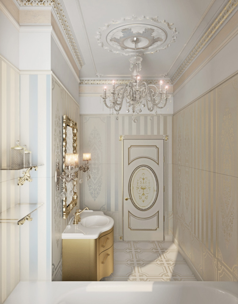 Квартира в роскошном классическом стиле