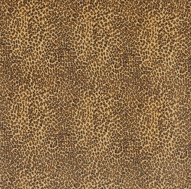 E400 Cheetah Animal Print Microfiber Fabric