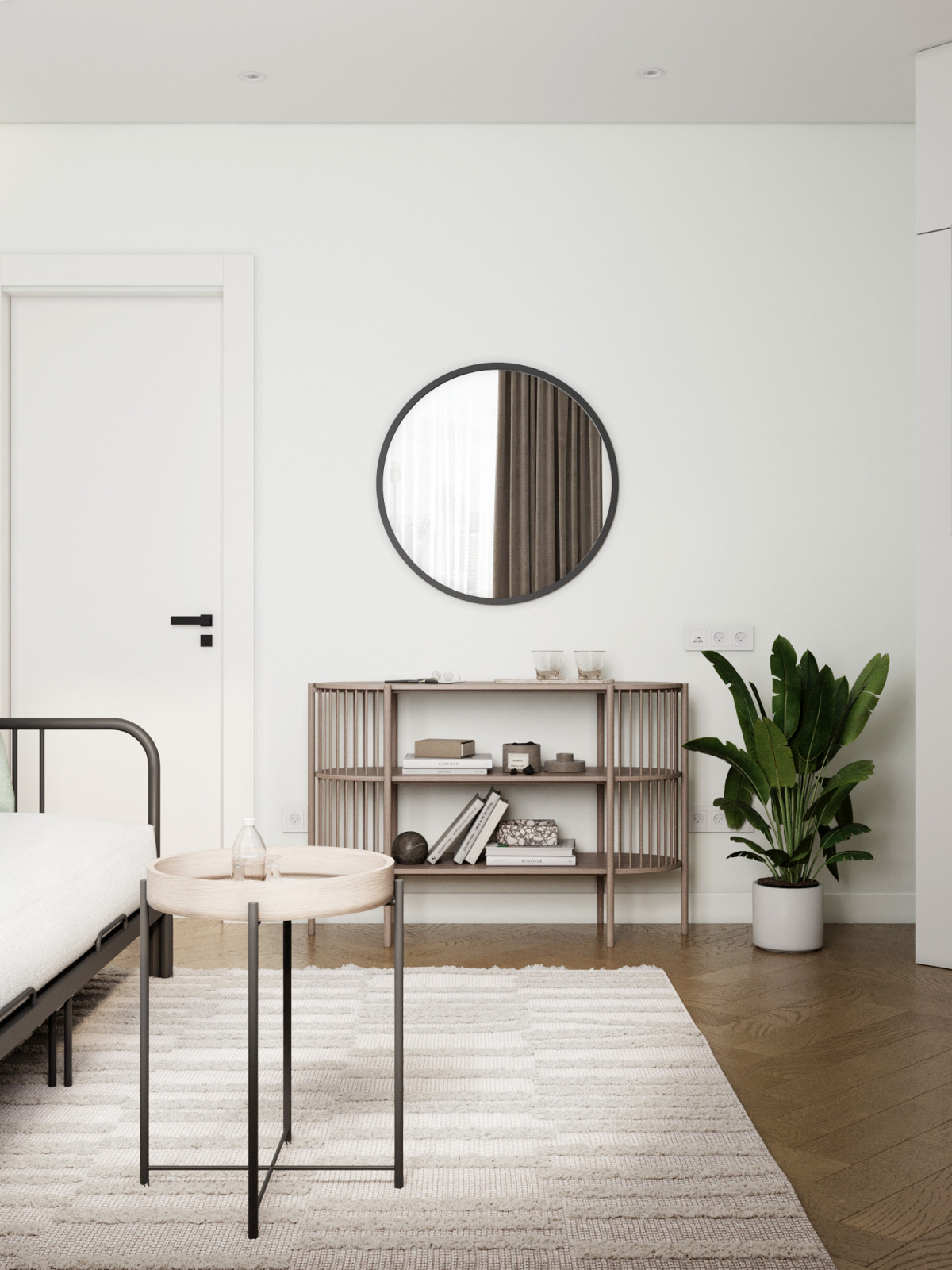 Трехкомнатная квартира в городе Дубнаа