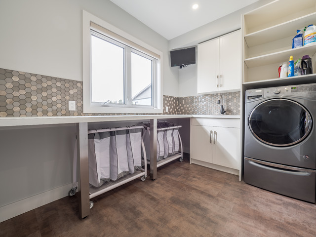 Wall Tile contemporary-laundry-room