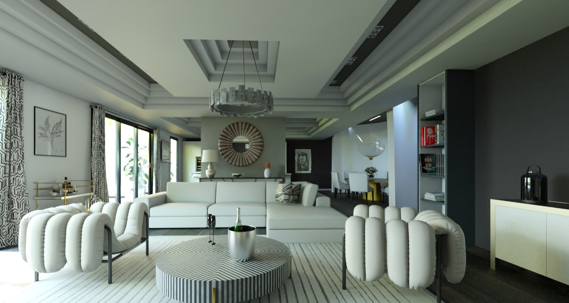 salon contemporain